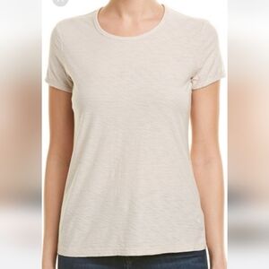 Tahari t-shirt Cream Off White Essentail T NWT